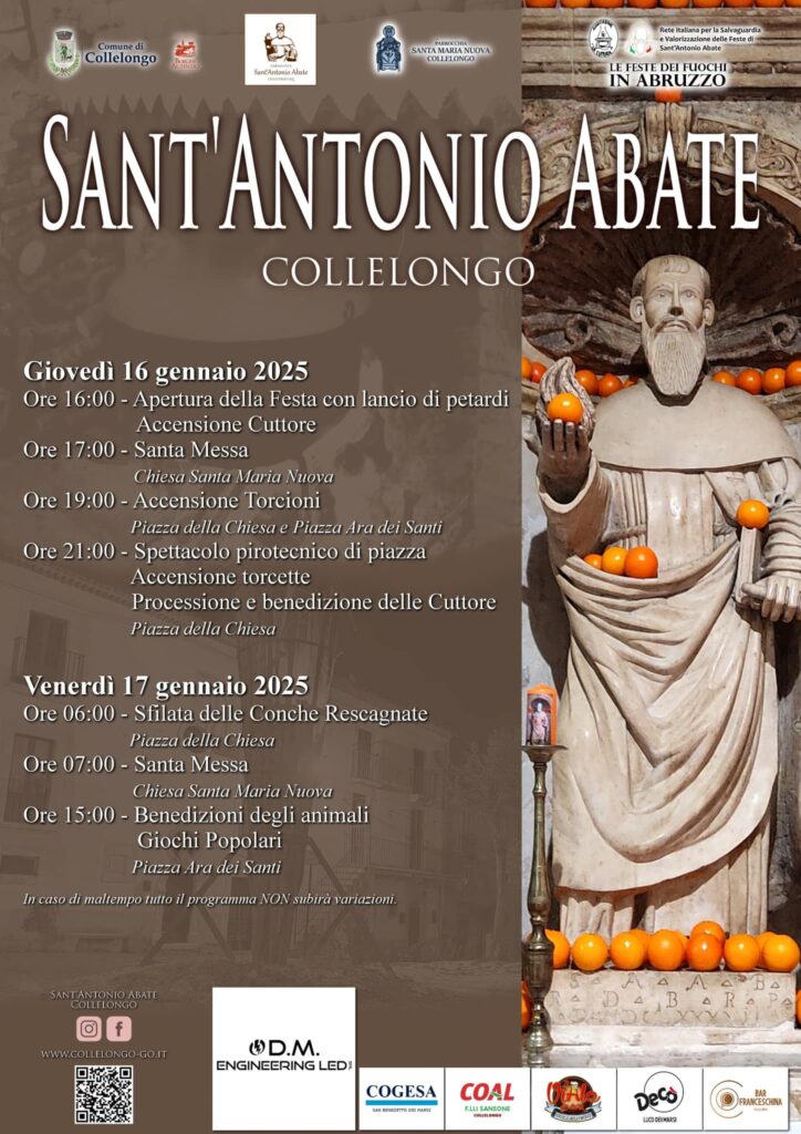 Collelongo San Antonio Abate Festa