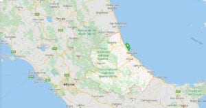 Map of Abruzzo