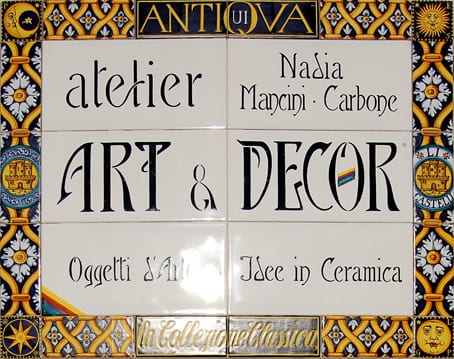 Castelli Shop Sign