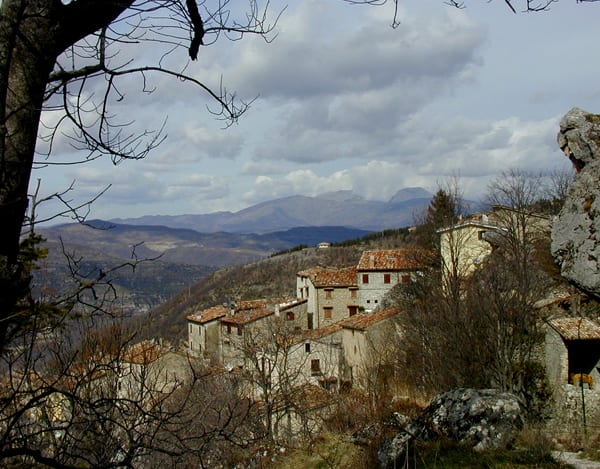 View from Pietracamela