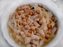 Pasta and Chickpeas