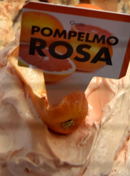 Pink Grapefruit Gelato