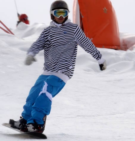 Snowboarding in Abruzzo