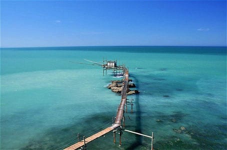 Trabocco di punta aderci