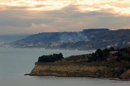 View from Ortona Bay