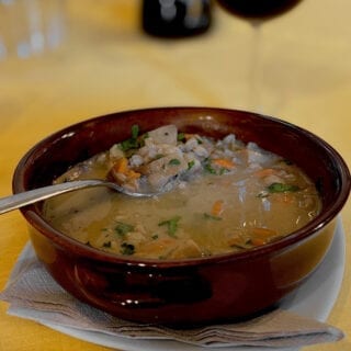 Abruzzo autumn soup