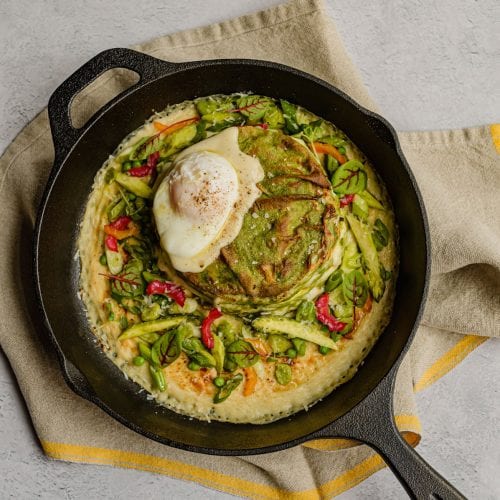 Spring Veggies Timballo