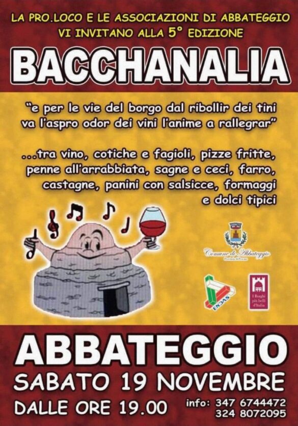 Abbateggio Bacchanalia