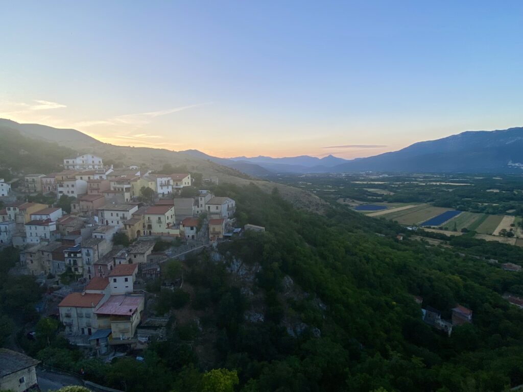 Prezza Sunset