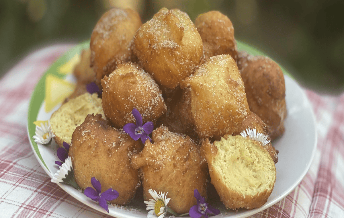 L'Aquila Blood Orange Doughnuts