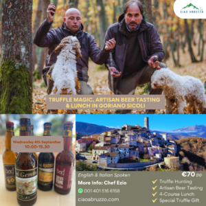 Truffle Hunting in Goriano Sicoli, Escher's Favourite Town