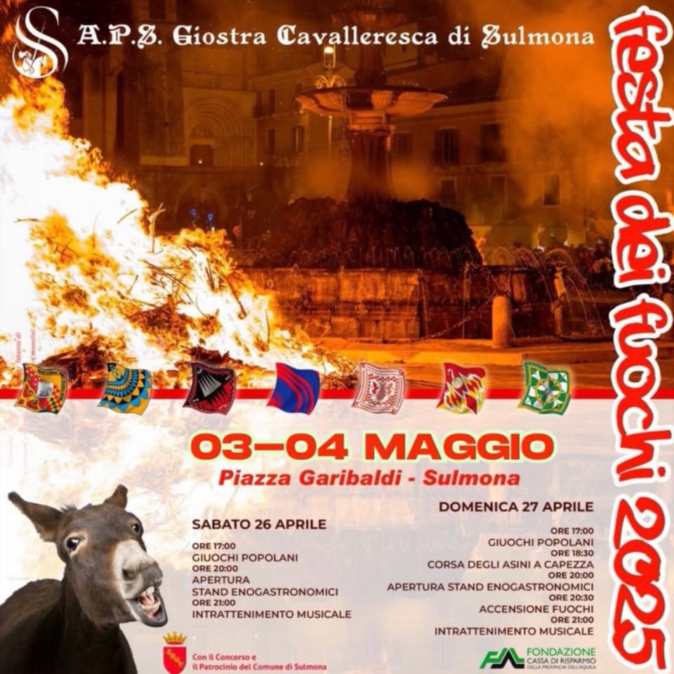 Sulmona Festa a Fuoco