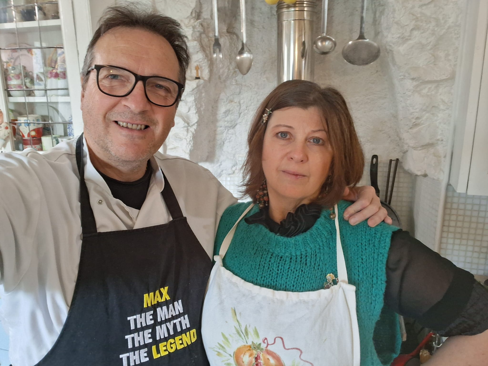 Max and Molly at Casa Faraone Home Restaurant