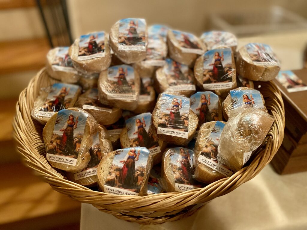 Saint Gemma Votive Bread