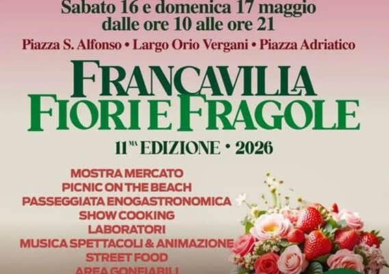Spring’s Sweet Embrace: Francavilla al Mare Blooms Again with “Flowers and Strawberries” Festival!