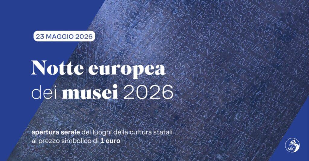 European Museum Night 2026 in Abruzzo