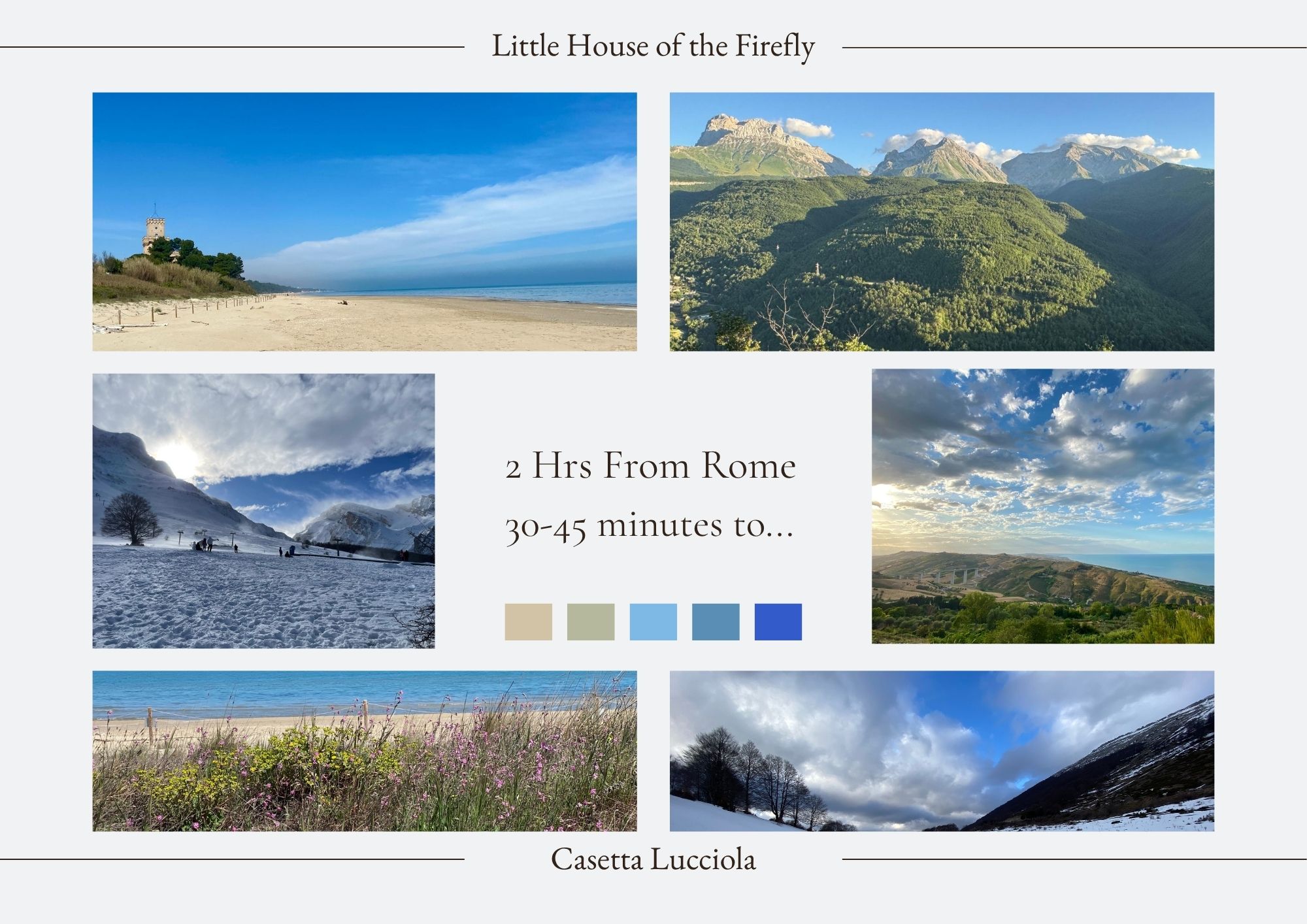 Little House of the Firefly - Teramo Holiday Rental Near Gran Sasso National Park