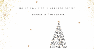 Life In Abruzzo Christmas Pop Up