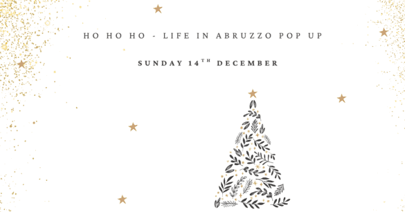 Life In Abruzzo Christmas Pop Up