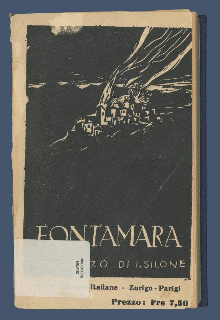Fontamara, 1933, Nuove Edizioni Italiane, Zurigo–Parigi