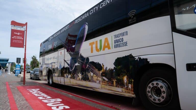 Abruzzo Airport’s New Bus to Pescara: Meet TUA4Fly